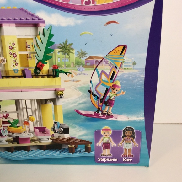NIB LEGO Friends Stephanie’s Beach House , Retired - Picture 4 of 6